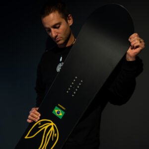 Oversey x PAT Braziero Snowboard 158 Édition Limitée