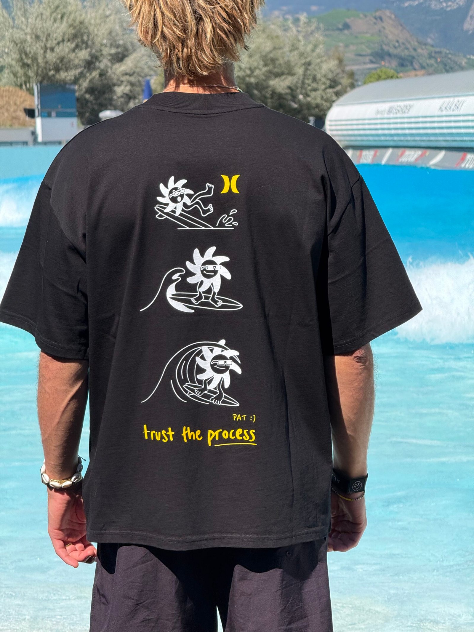 Hurley x Pat Burgener — Trust The Process Tee
