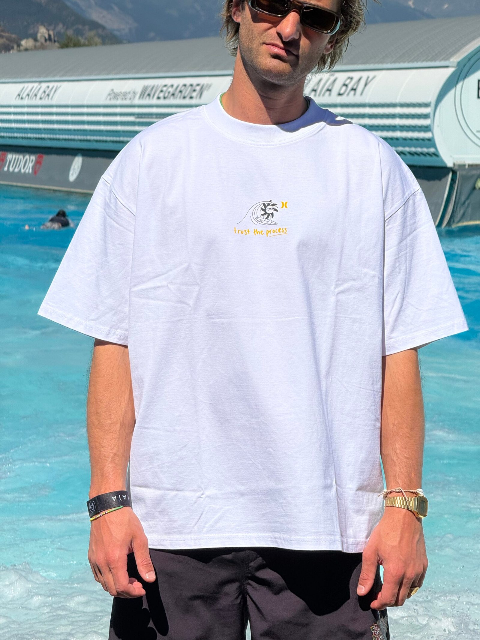 Hurley x Pat Burgener — Trust The Process Tee - Image 6